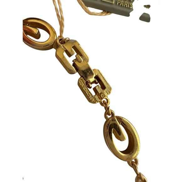 Givenchy G Link Gold Plate Bracelet - Picture 7 of 10